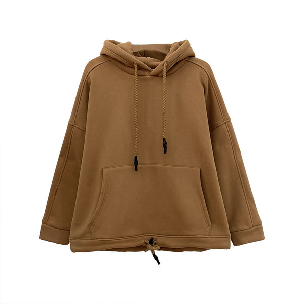 Hanorac de dama model gratuit cu cravate si buzunar