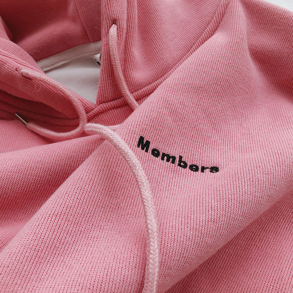 Ζεστό χειμωνιάτικο φούτερ για γυναίκες με κεντητή επιγραφή