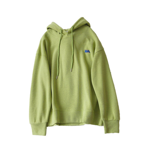 Hanorac cald model larg cu broderie