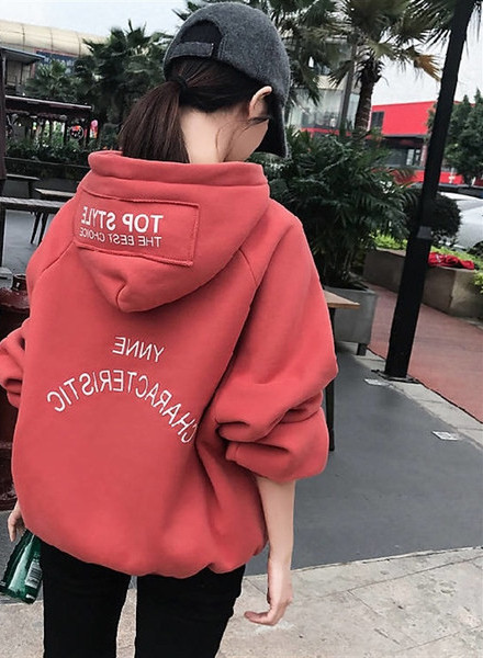 Hanorac pentru bărbați cu inscripție pe spate