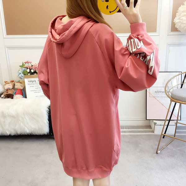 Hanorac de dama model gratuit cu cravate si inscriptionare