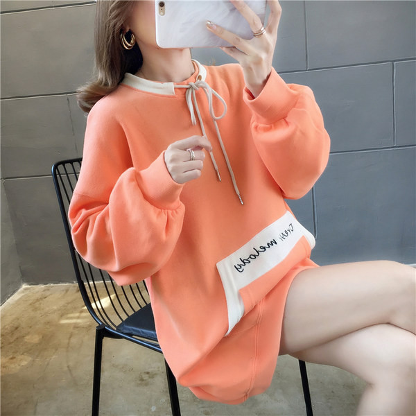 Γυναικείο φούτερ με κορδόνια σε τρία χρώματα