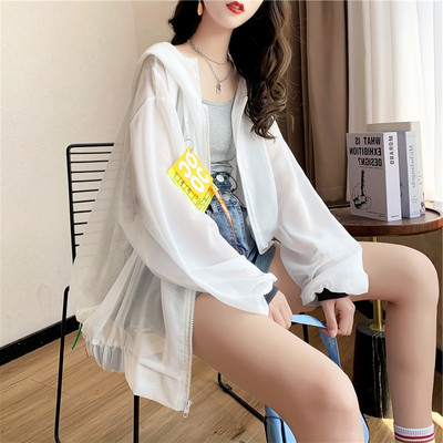 Φαρδύ μοντέλο γυναικείο φούτερ με κουκούλα