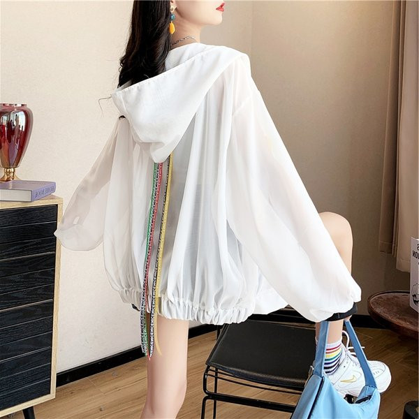 Φαρδύ μοντέλο γυναικείο φούτερ με κουκούλα