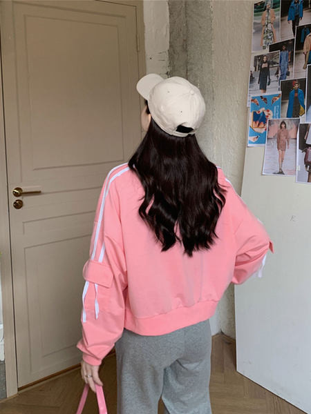 Női rövid pulóver cipzárral, három színben