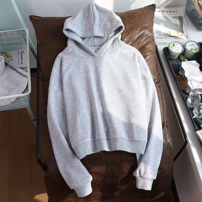 Hanorac de damă modern cu glugă și imprimeu - mai multe culori