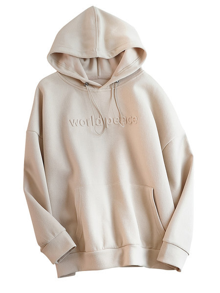 Καθημερινό φούτερ με κουκούλα και τσέπη για γυναίκες