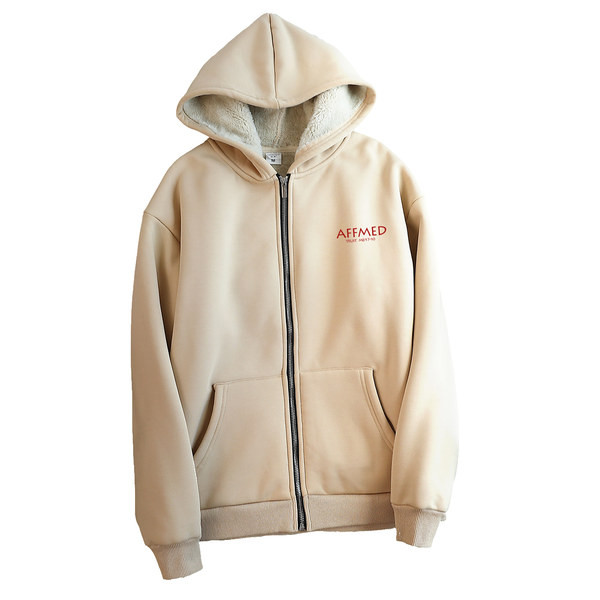 Hanorac pentru bărbați cu fermoar și glugă - mai multe culori