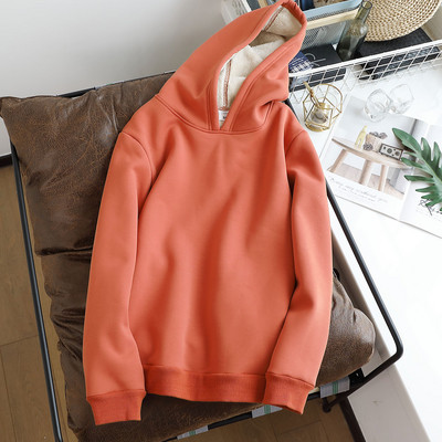 Hanorac de iarnă de damă cu inscripție și căptușeală caldă