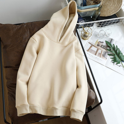 Hanorac de iarnă de damă cu inscripție și căptușeală caldă