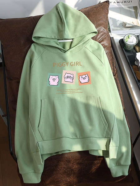 Καθημερινό γυναικείο φούτερ με διάφορες εφαρμογές