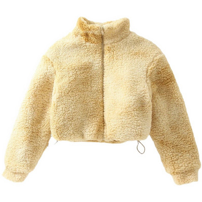 Γυναικείο πουπουλένιο φούτερ με φερμουάρ και κορδόνια