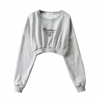 Bluza de dama cu inscriptie si elastic