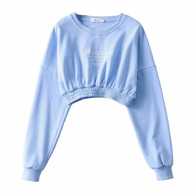 Bluza de dama cu inscriptie si elastic