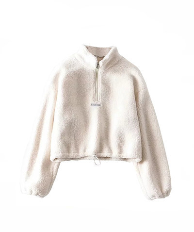 Φούτερ νέο μοντέλο με φερμουάρ και ψηλό γιακά