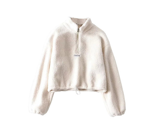 Φούτερ νέο μοντέλο με φερμουάρ και ψηλό γιακά