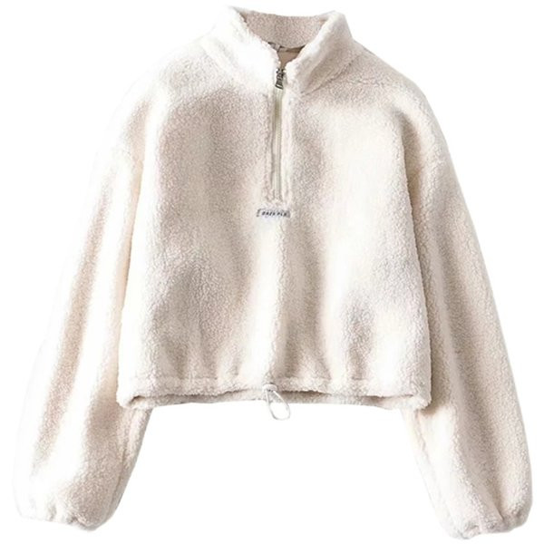 Φούτερ νέο μοντέλο με φερμουάρ και ψηλό γιακά