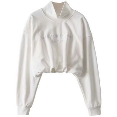 Hanorac de dama cu guler inalt