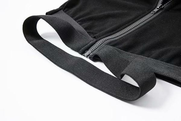 Hanorac scurt modern cu talie elastica