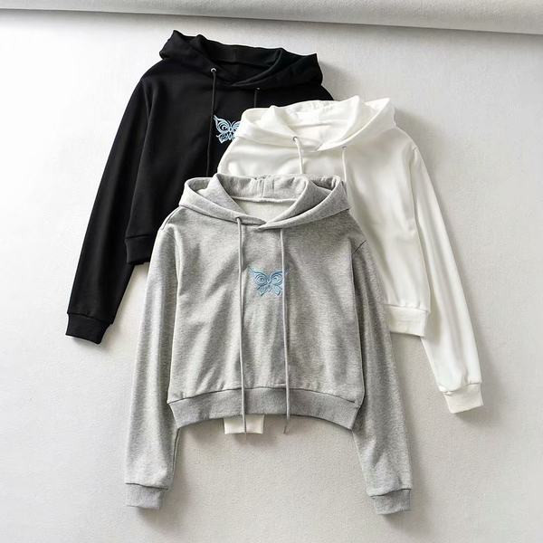 Hanorac zilnic de damă cu broderie - în trei culori