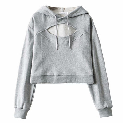 Γυναικείο casual φούτερ με κουκούλα σε πολλά χρώματα