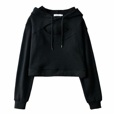 Γυναικείο casual φούτερ με κουκούλα σε πολλά χρώματα