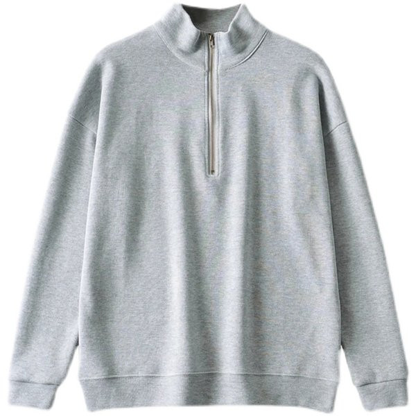 Γυναικείο καθημερινό φούτερ με φερμουάρ και ψηλό γιακά