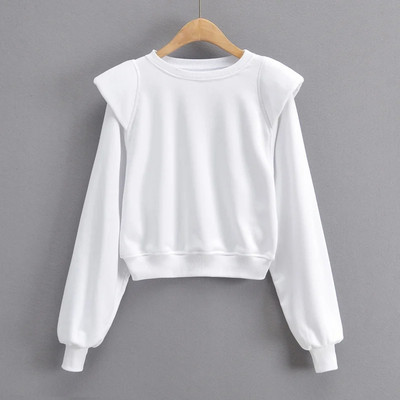 Hanorac de dama cu decolteu oval in patru culori