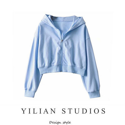 Napi rövid pulóver kapucnival és kapucnival