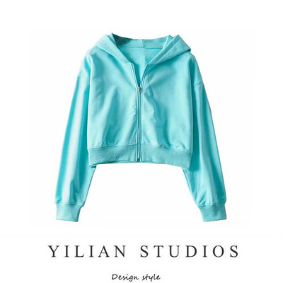 Napi rövid pulóver kapucnival és kapucnival