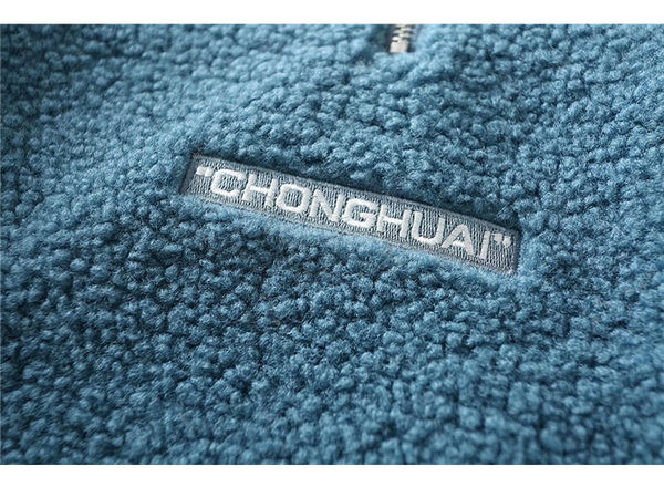 Γυναικείο πουπουλένιο φούτερ με ψηλό γιακά και κορδόνι στη μέση