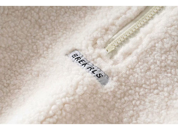 Κοντό γυναικείο φούτερ με φερμουάρ