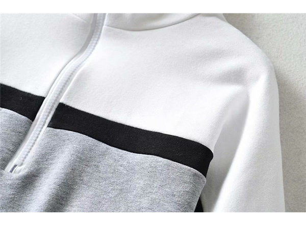 Νέο μοντέλο γυναικείο φούτερ με ψηλό γιακά και φερμουάρ