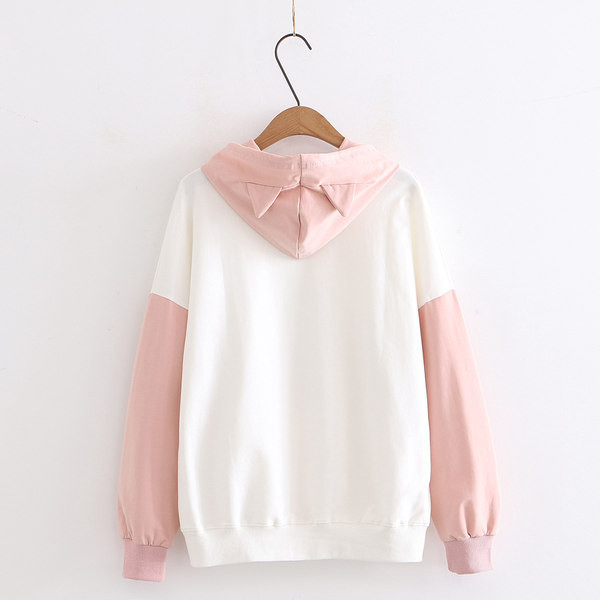 Hanorac de dama cu aplicare de culoare - mai multe modele