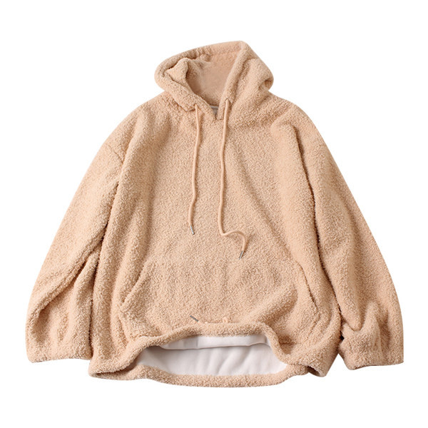 Hanorac polar calduros pentru femei cu gluga