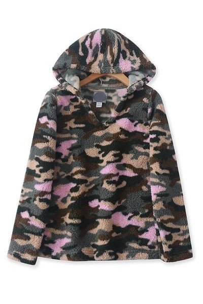 Γυναικείο φούτερ με κουκούλα σε animal print