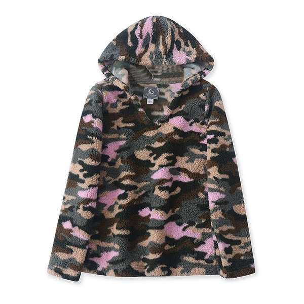 Γυναικείο φούτερ με κουκούλα σε animal print