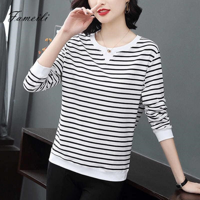 Pulover casual dama in dungi in mai multe culori