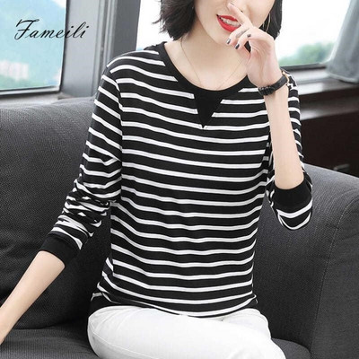 Pulover casual dama in dungi in mai multe culori