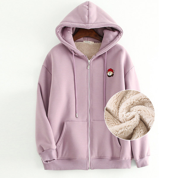 Hanorac de damă cu căptușeală în puf potrivit pentru femei