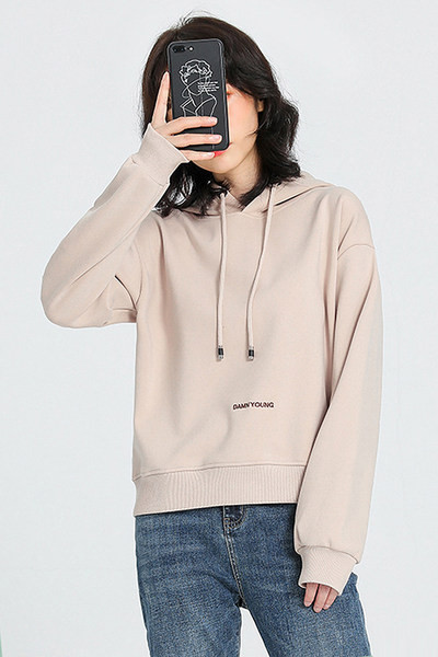 Női pulóver nyakkendővel és kapucnival - két színben