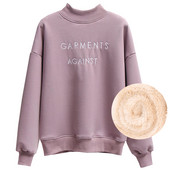 Bluza casual de dama cu inscriptie brodata