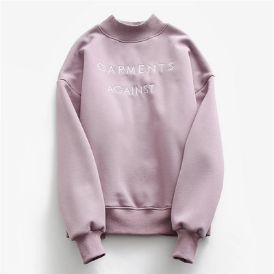 Bluza casual de dama cu inscriptie brodata