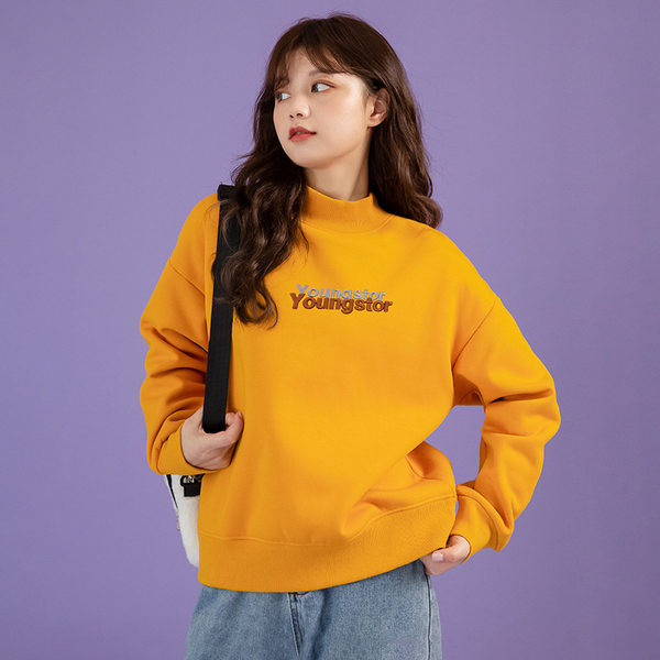 Μοντέρνα γυναικεία μπλούζα με κέντημα και απαλή φόδρα