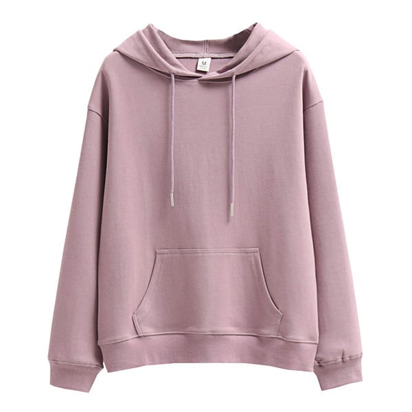 Γυναικείο φούτερ με  κορδόνια και κουκούλα - κλασικό μοντέλο