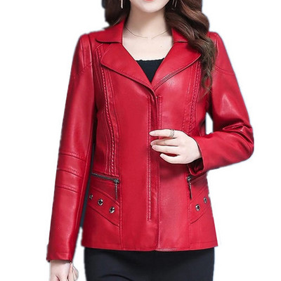 Új modell bőrdzseki cipzárral