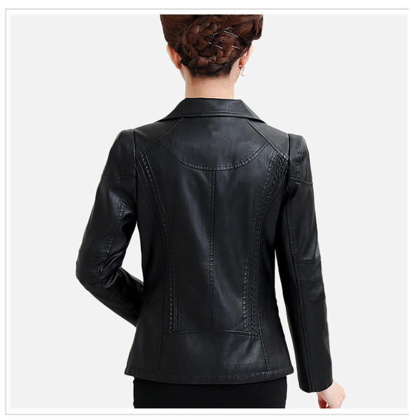 Új modell bőrdzseki cipzárral