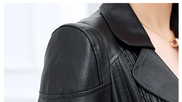 Új modell bőrdzseki cipzárral