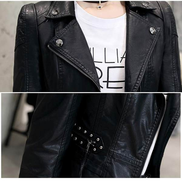 Fekete színű női kabát fűzővel