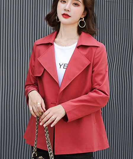 Női tavaszi kabát két színben